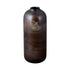 Wooden Vase with Brass Detailing